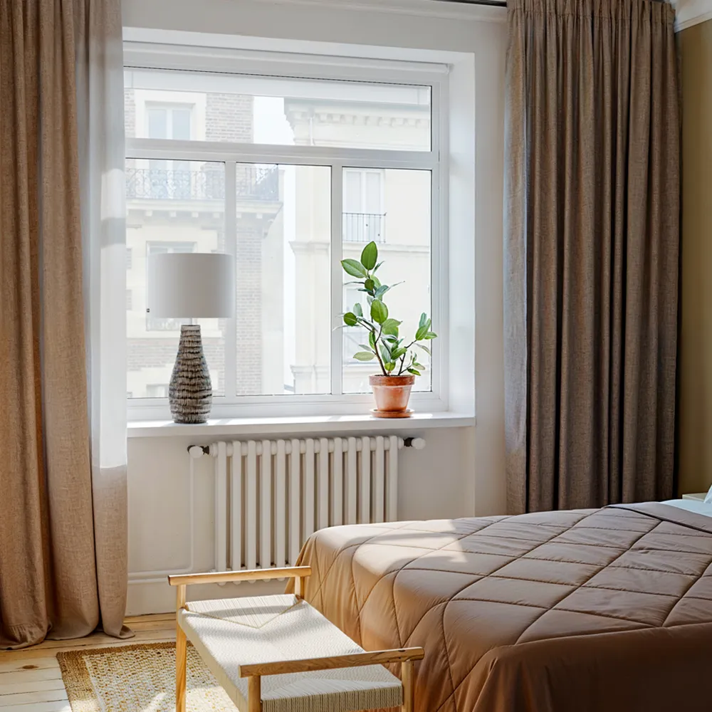 Bartha bordslampa brun/beige