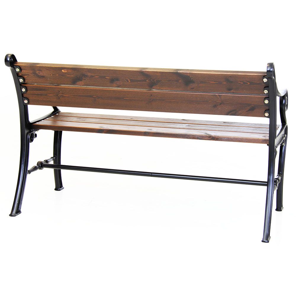 Köpenhamn parkbänk svart/java 