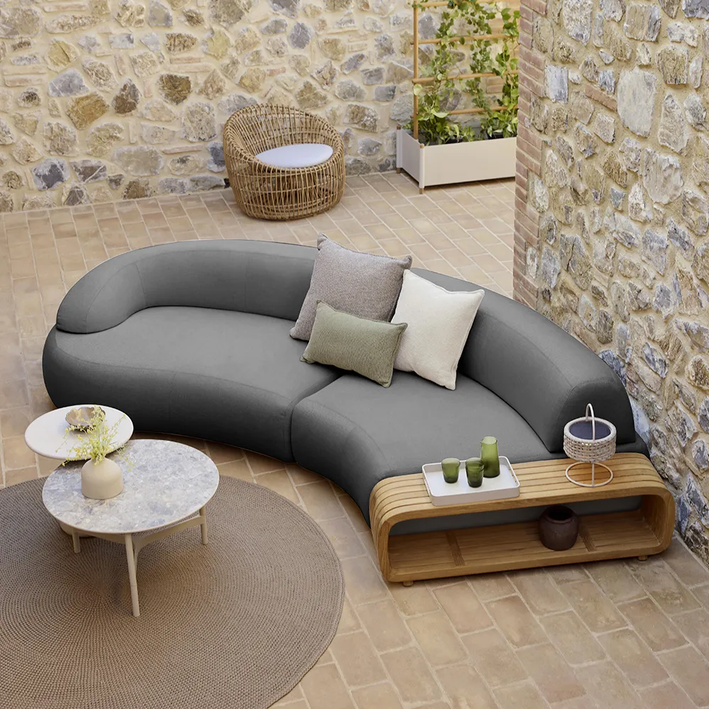 Mellow 4-sits soffa Grey