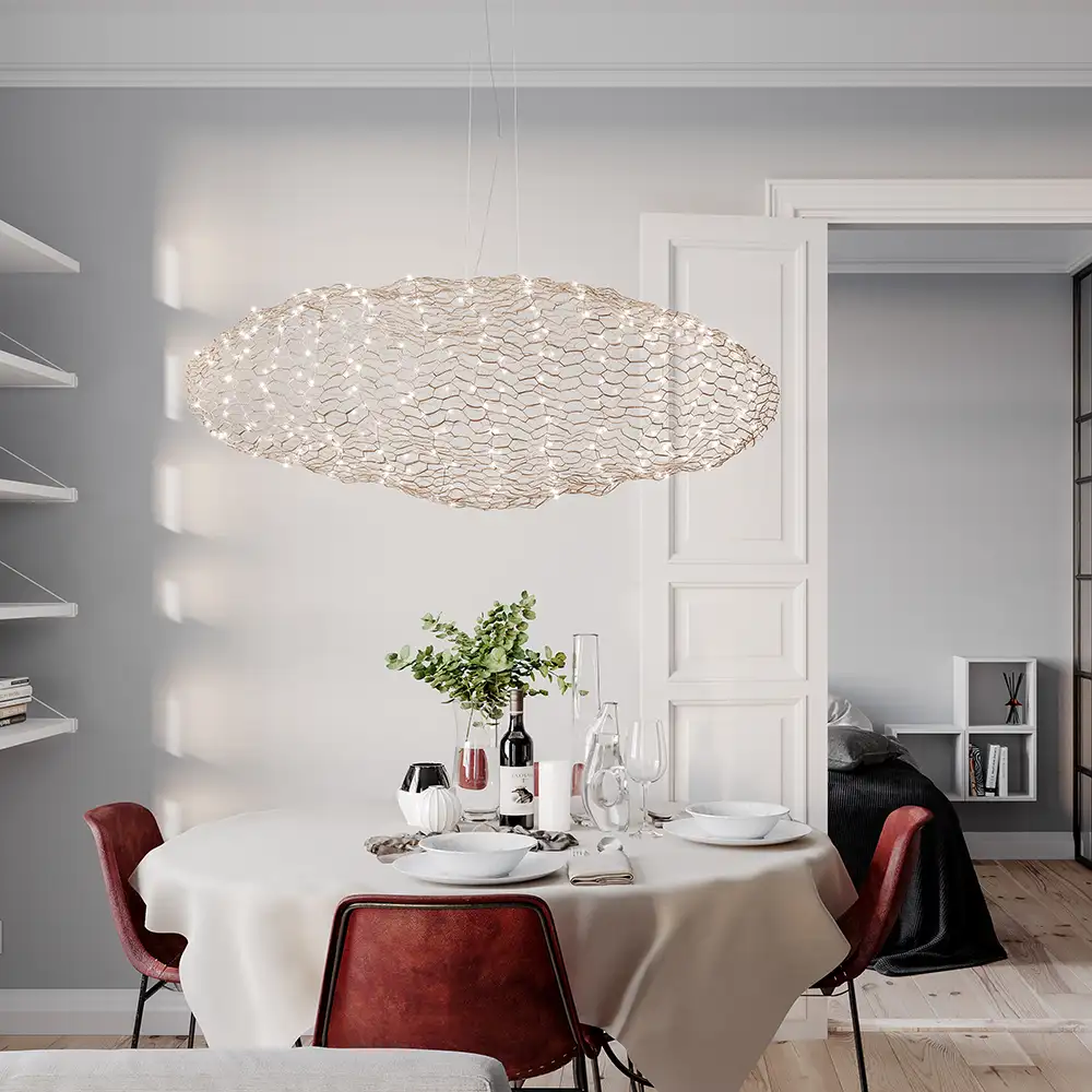 Hayden Taklampa L115cm Guld