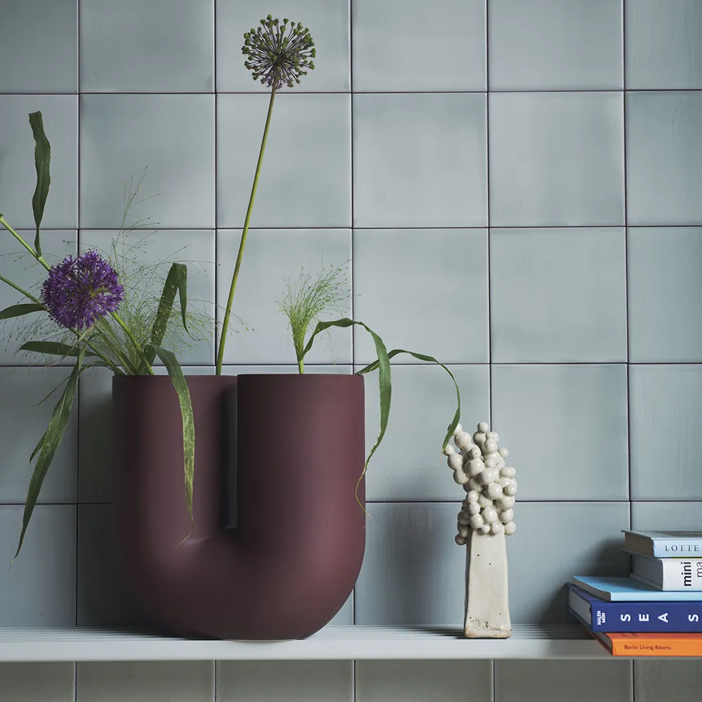 Kink Vas H: 26 cm - Djupröd