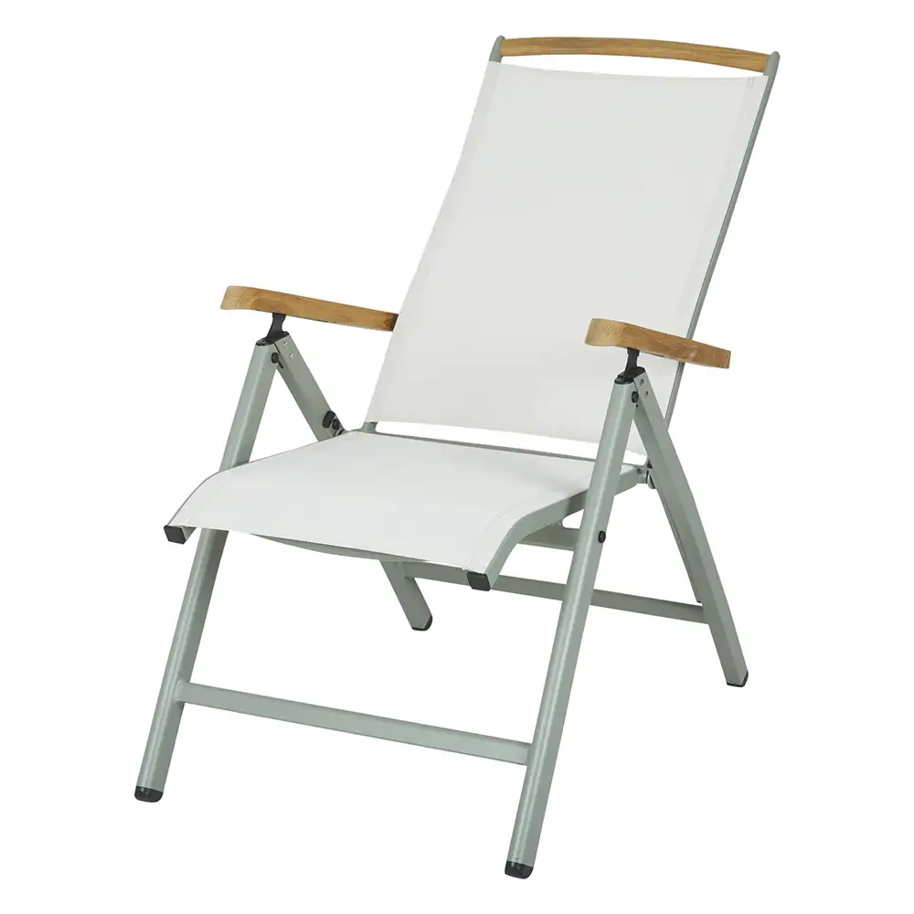 Andy positionsstol  Dusty Green/Offwhite 