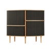 Audacious Highboard Skåp Ek/Shadow