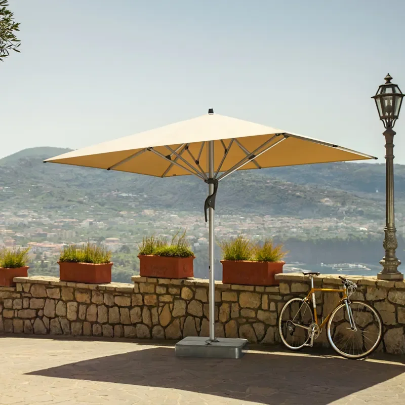 Fortello 300x300 cm parasoll alu Cat.5 806 Forge