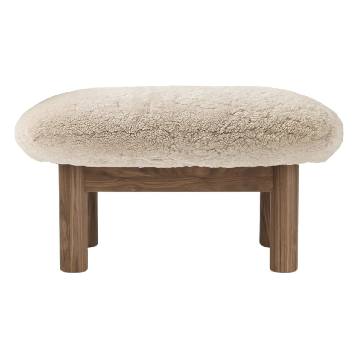 Brasilia pall valnöt, Sheepskin Nevotex Nature