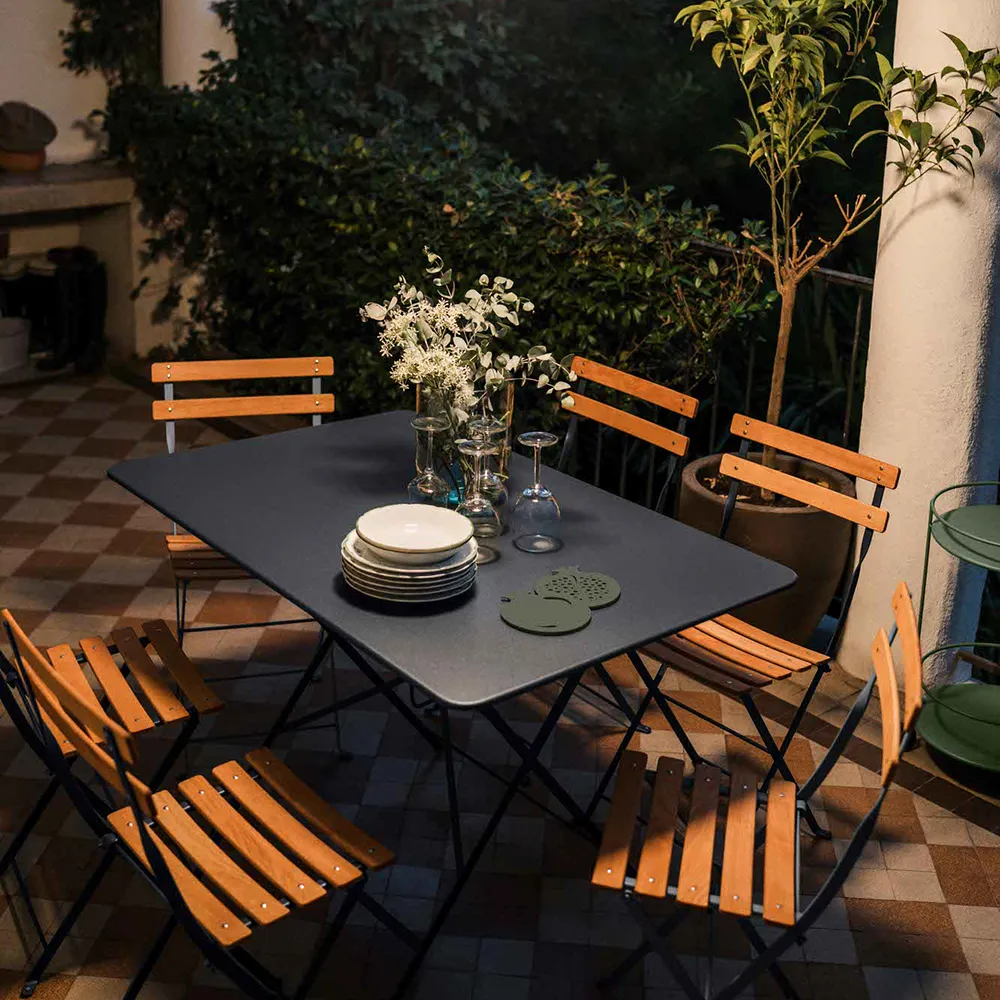 Bistro bord 97 x 57 cm Deep blue