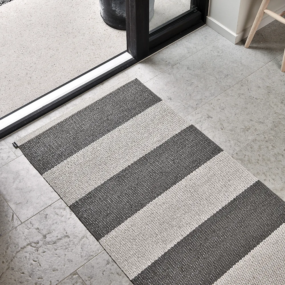 Bob matta Charcoal/Linen 70 x 225 cm