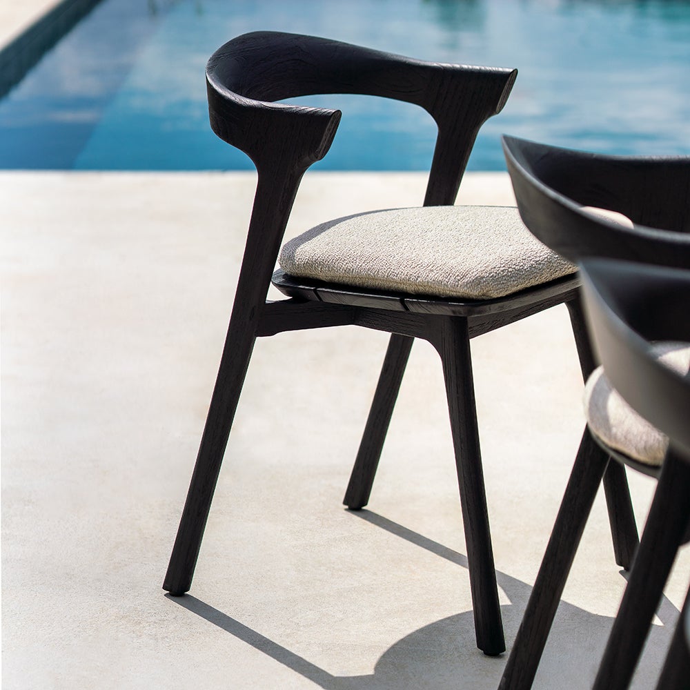 Bok Matstol Black/Natural