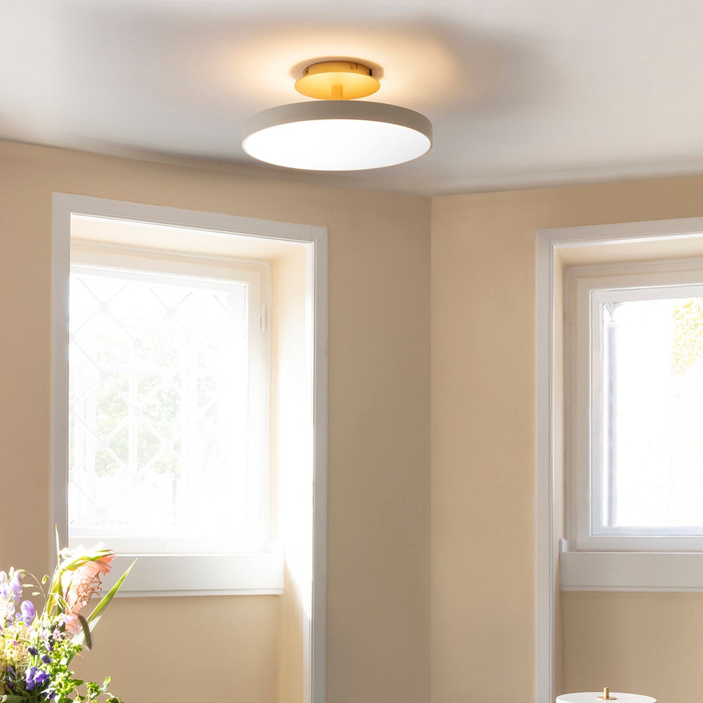 Asteria Up Taklampa M Ø43 cm Pearl White