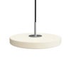 Asteria Micro Taklampa Ø15 cm Pearl White/Stål