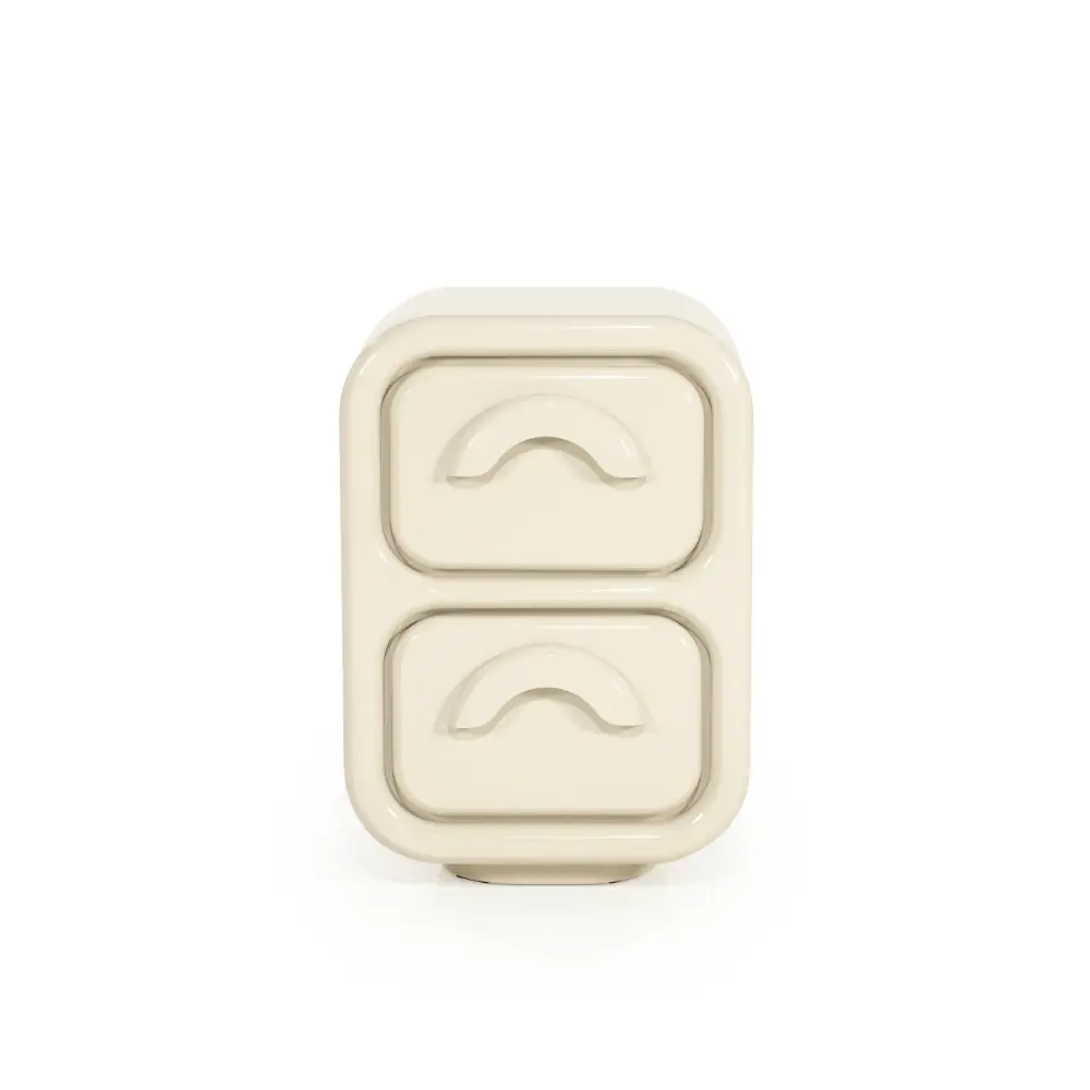 Gubby liten byrå- beige 40,5x31,5x58 cm