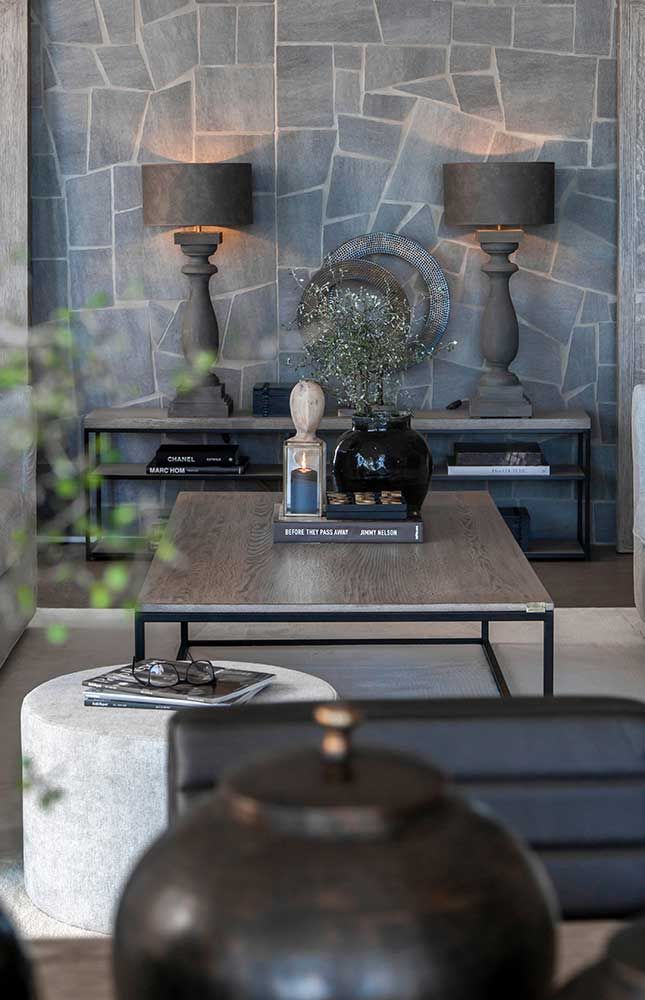 Mason Soffbord 130X75 Antikgrå