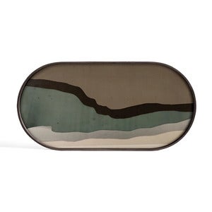 Wabi Sabi bricka oval M