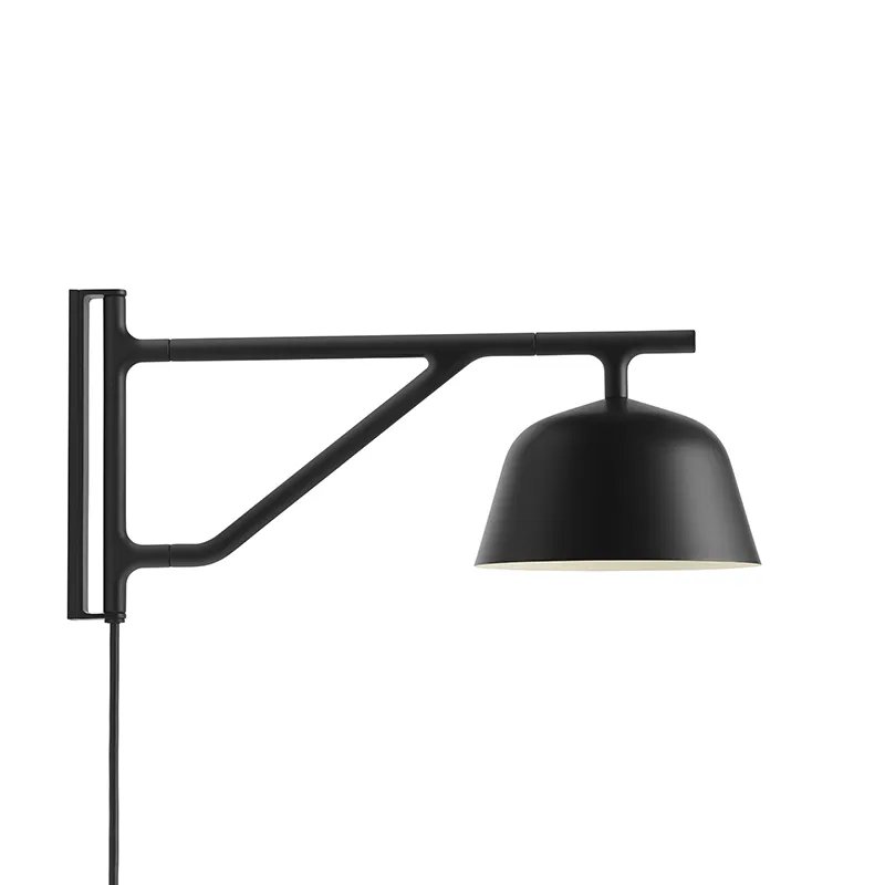 Ambit vägglampa - Black