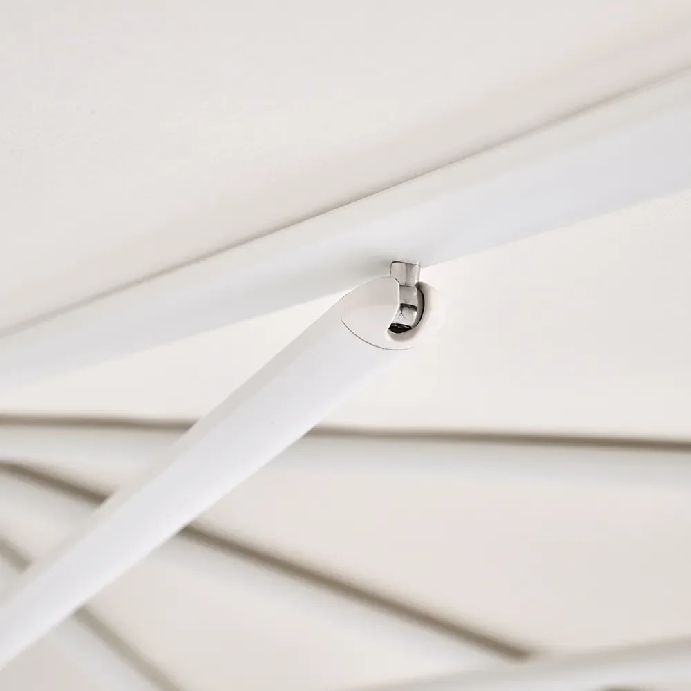 Smart parasoll 250x200 cm matt white Kat.5 513 Outback