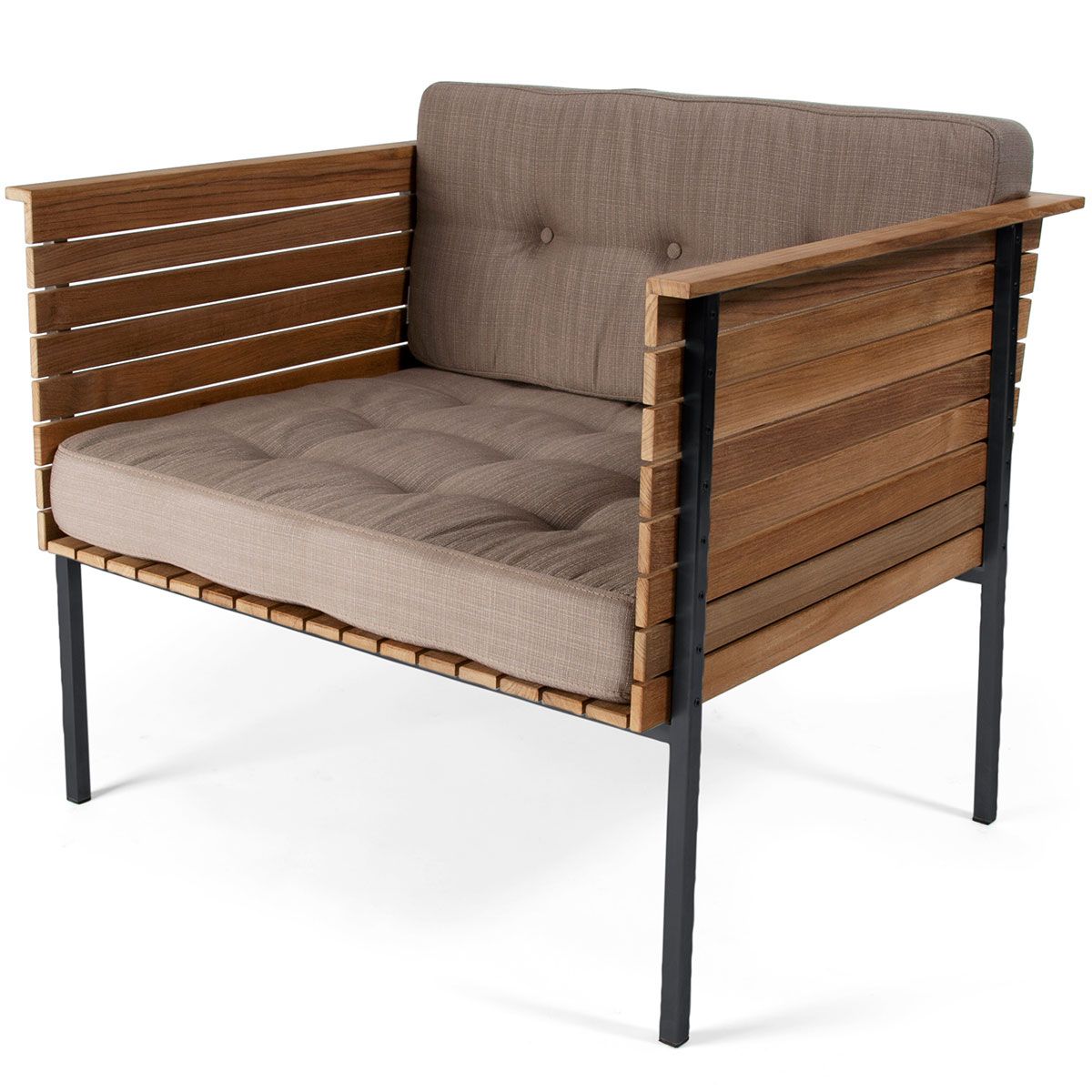 Häringe Fåtölj Teak/Svart 