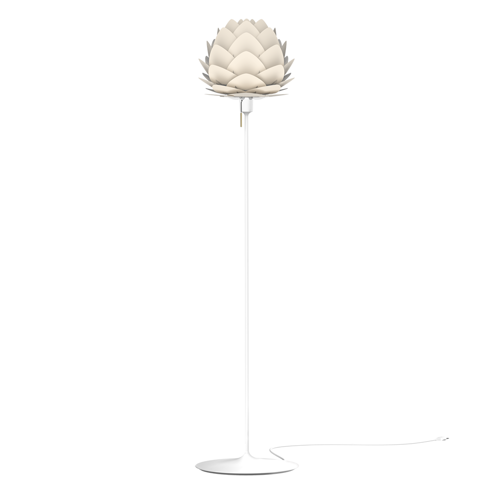 Aluvia Lampskärm Ø40 cm Pearl White