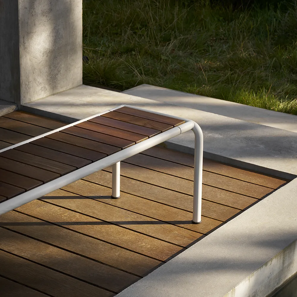 AVANTI bänk large ask/vit