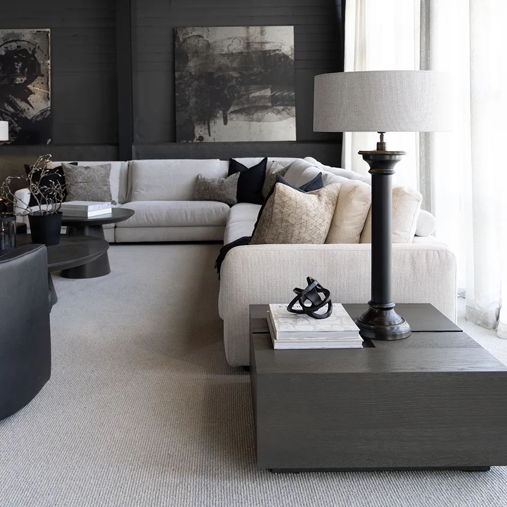 Maddox soffbord 150x80 cm grå 