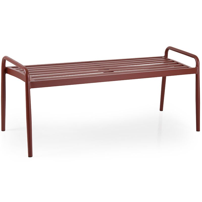 Sonnac bänk 51x124 cm burnt paprika 