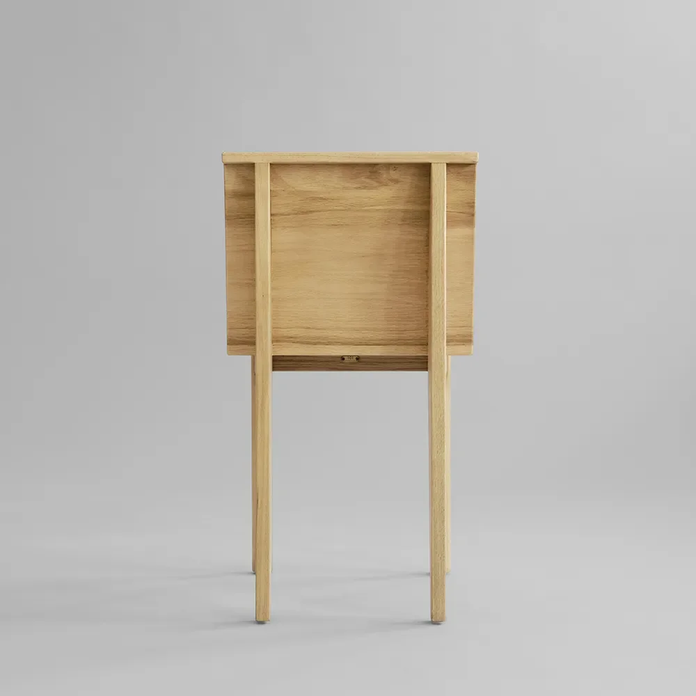 Brutus Slim Matstol - Natural Oak