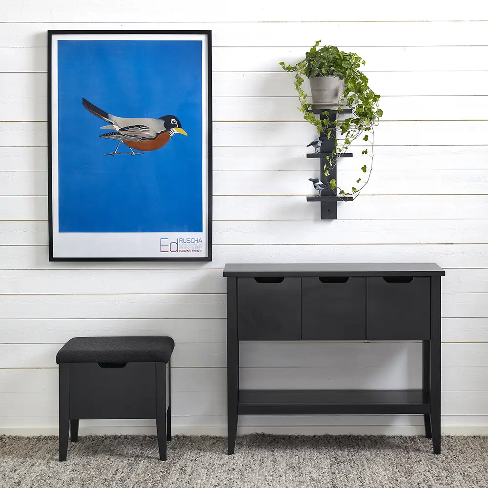 Klinte Avställningsbord svart