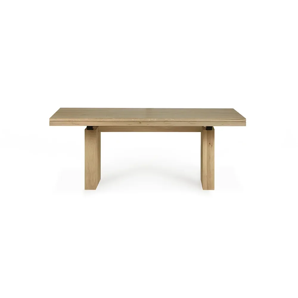 Double Matbord 100x200-300 cm Ek