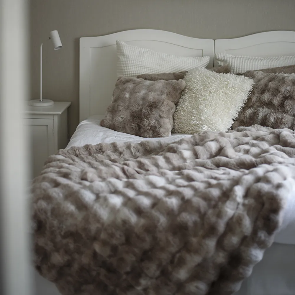 Misty Pläd 120x180 cm Sand