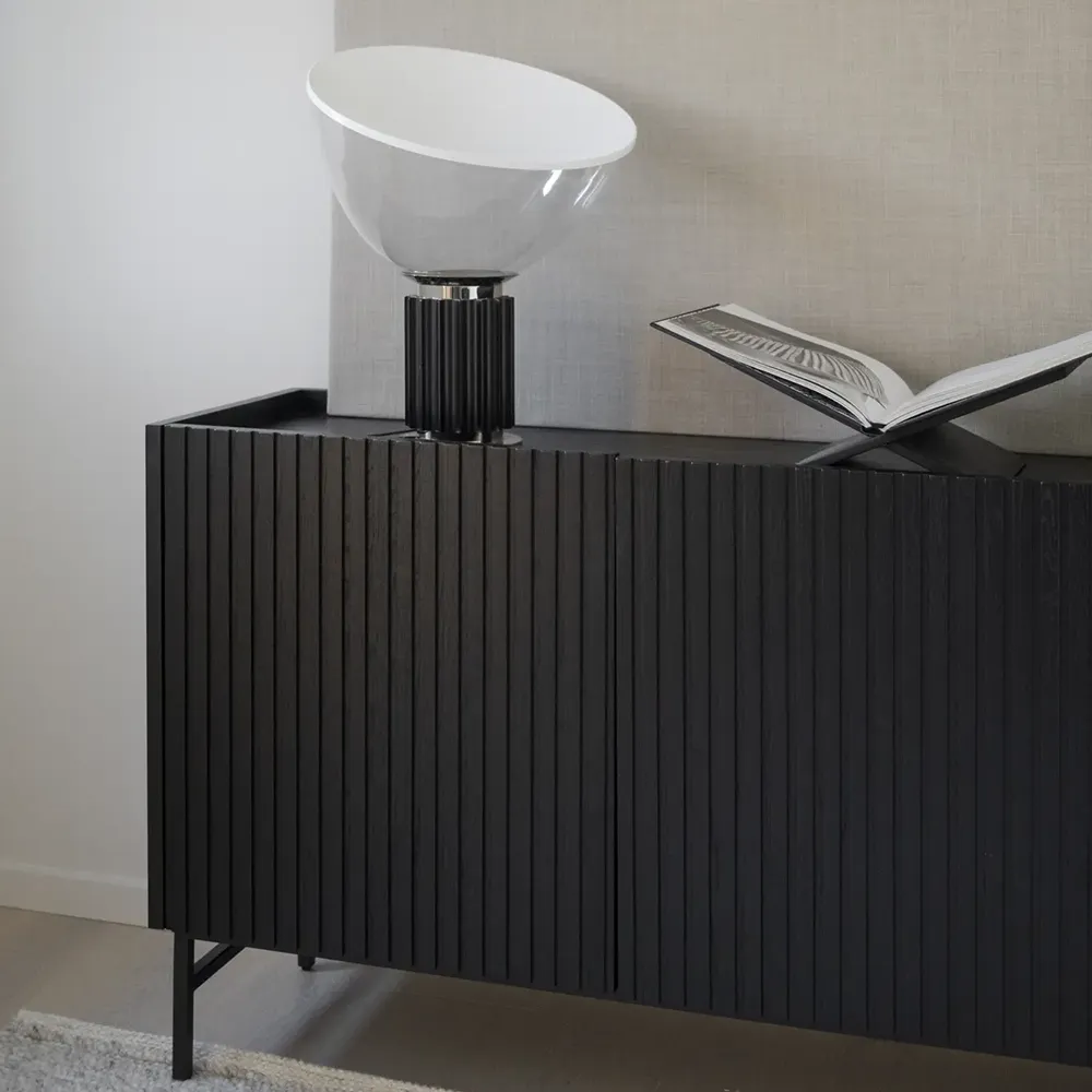 Halifax skänk 160 cm svart