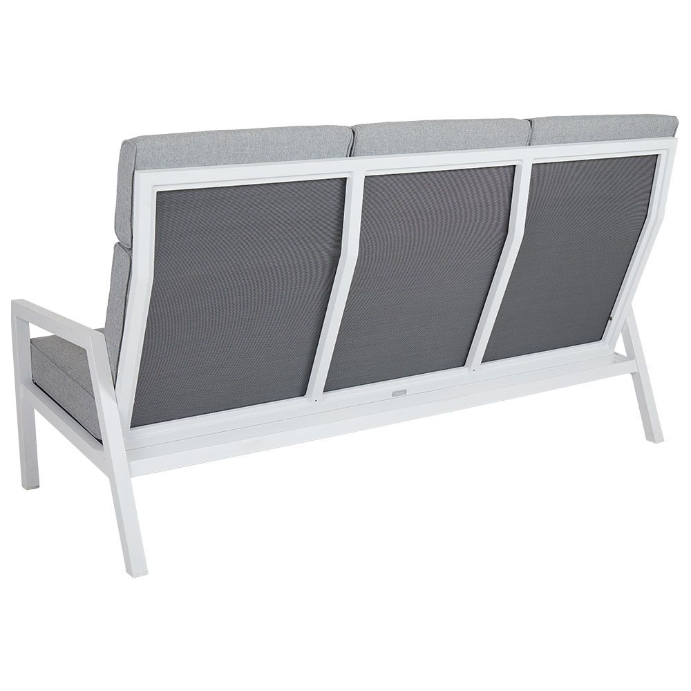 Belfort 3-sits soffa hög vit 