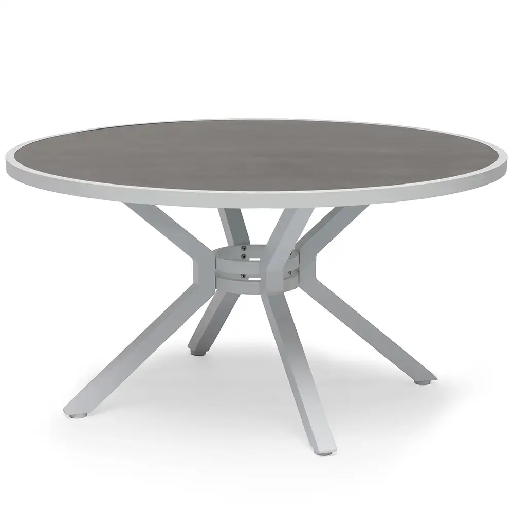 Hånger Matbord  Ø140 Cm Vit 