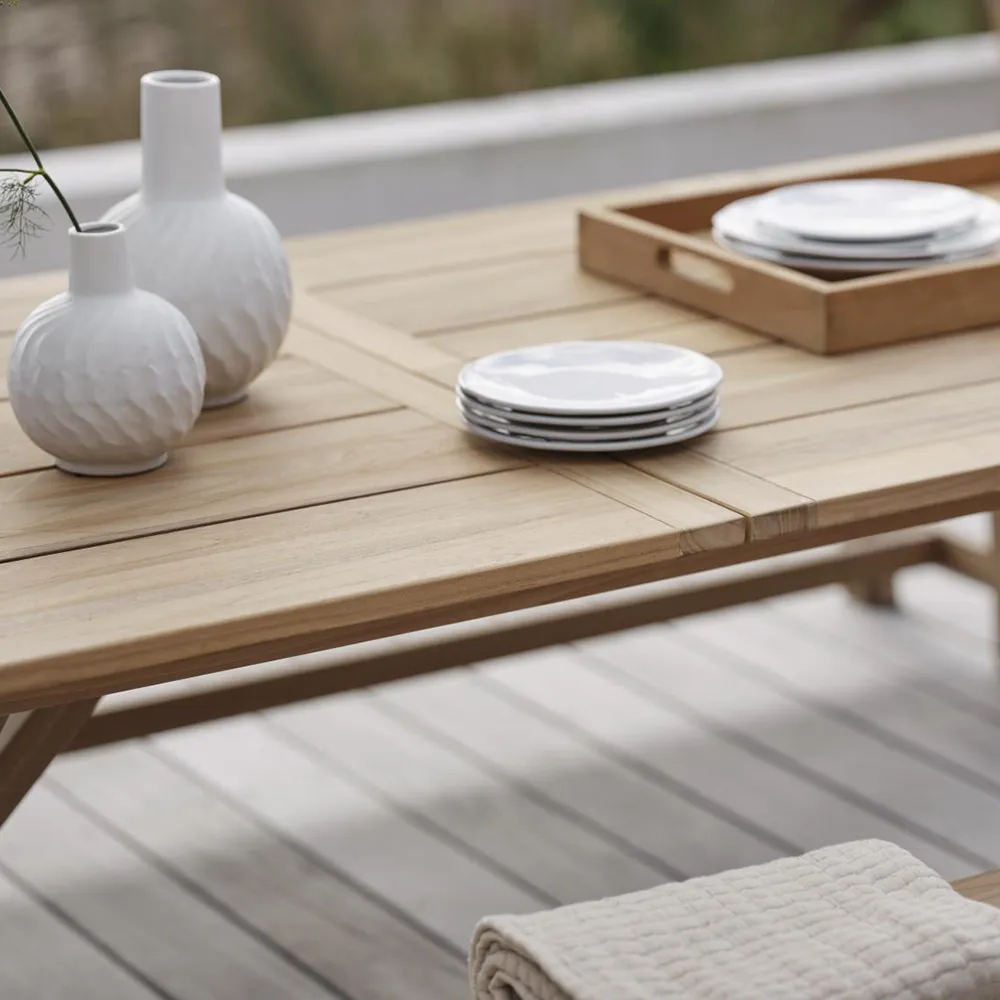 Brutus Matbord 100x200-265 cm teak