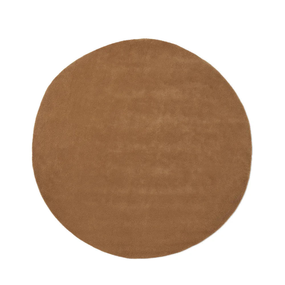 Stille Tufted Rug - Ø240 - Toffee