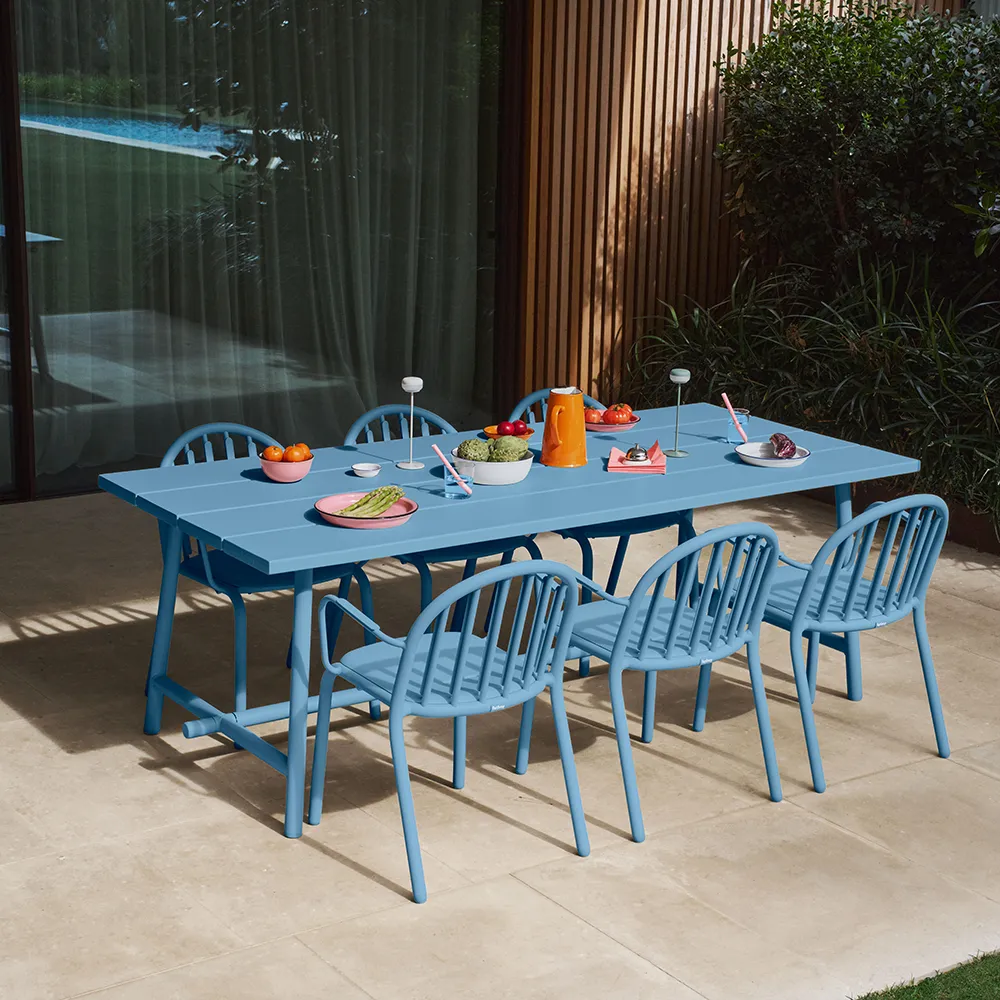 Fred'S Matstol Wave Blue