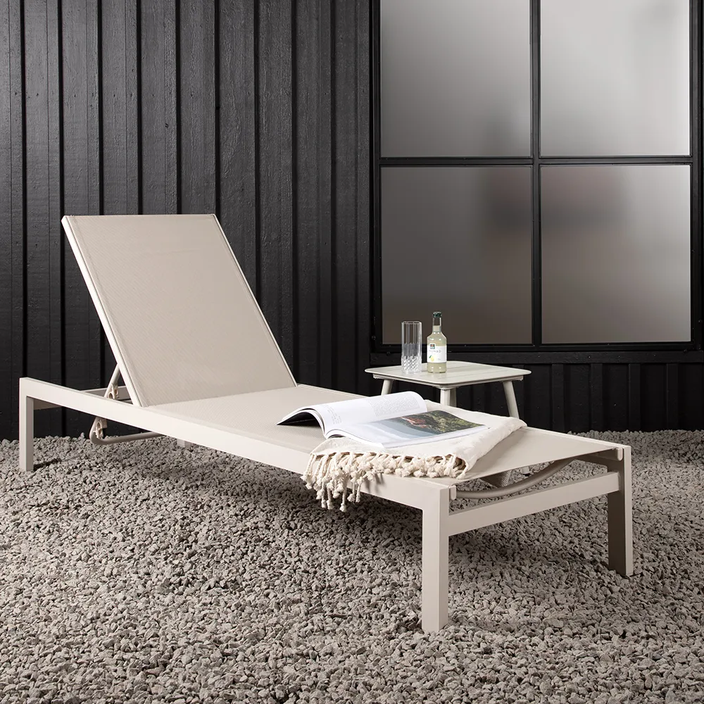 Copacabana Solsäng Beige 2-pack