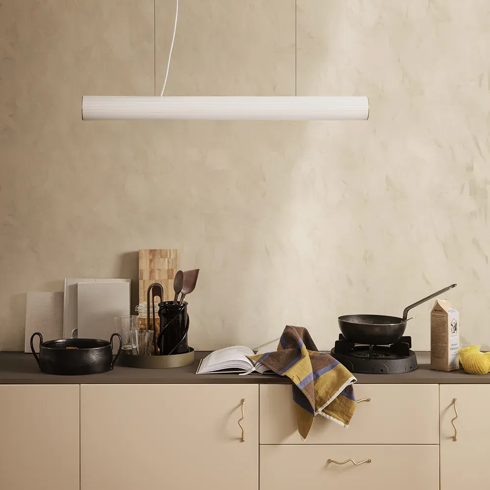 Kökshandduk Hale  Lime/Bright Blue/Choco