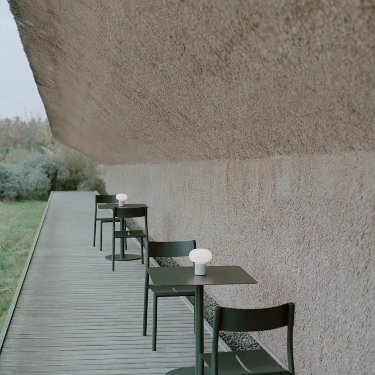 May Bistrobord 70 x 70 Mörkgrönt