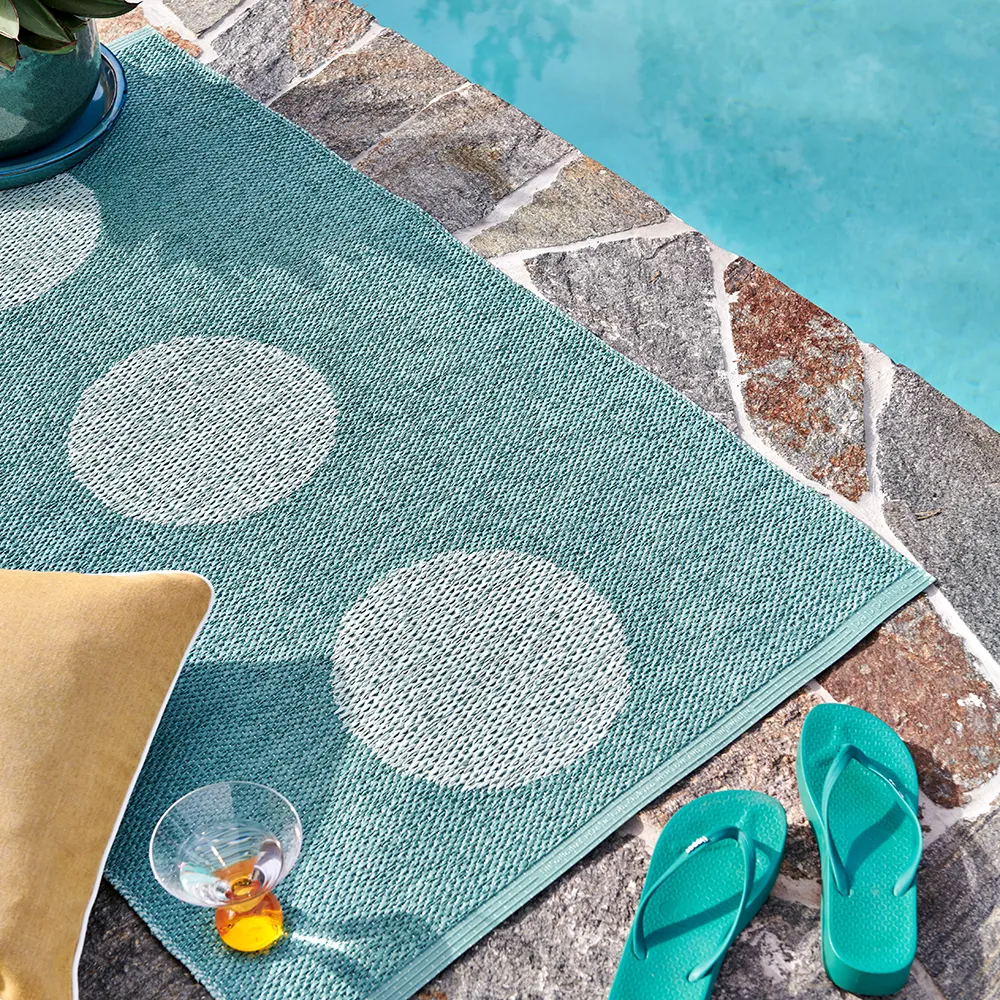 Vera Pop matta Jade/Pale Turquoise 70 x 360cm