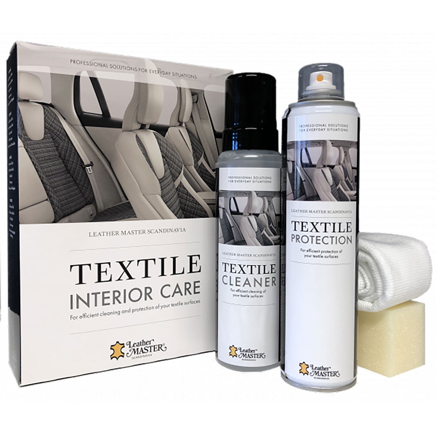 Textil interiör vårdskit 2x400ml