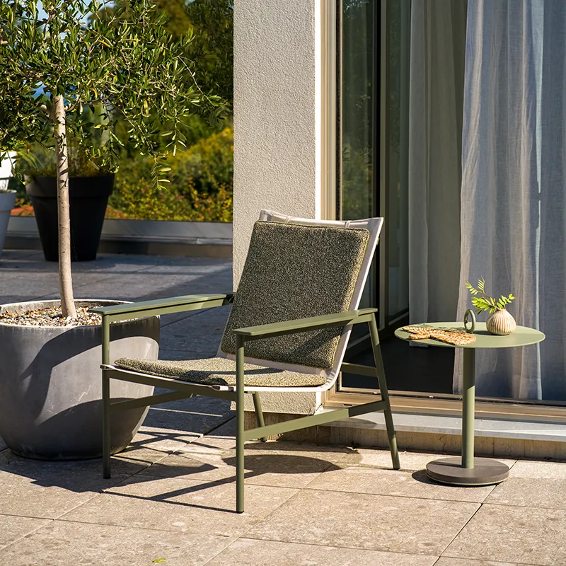 Soro fåtölj Nordic Green/Teddy Verde