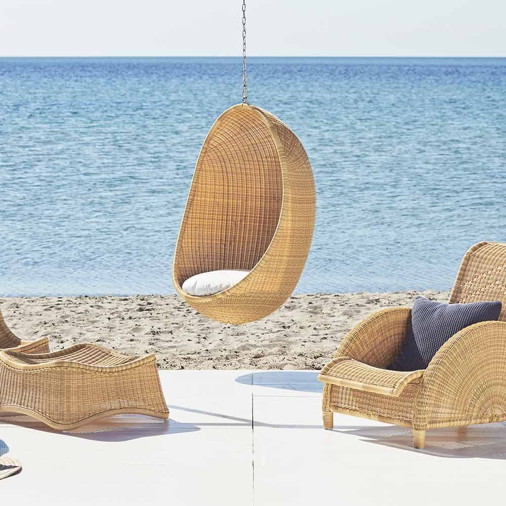 The Hanging Egg Chair Outdoor, Natur 