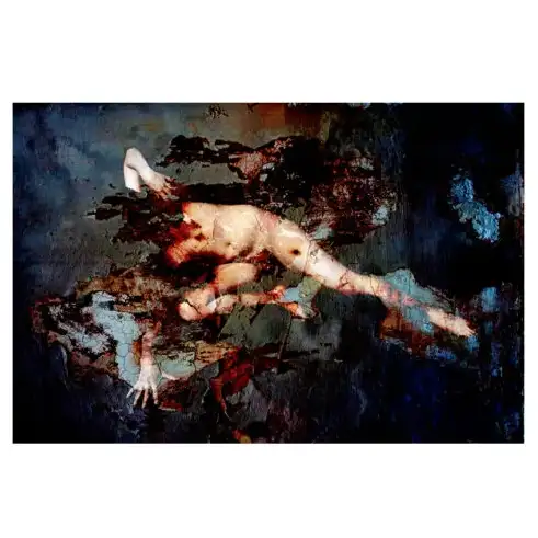 Väggdekor Corrosive 120x80 cm