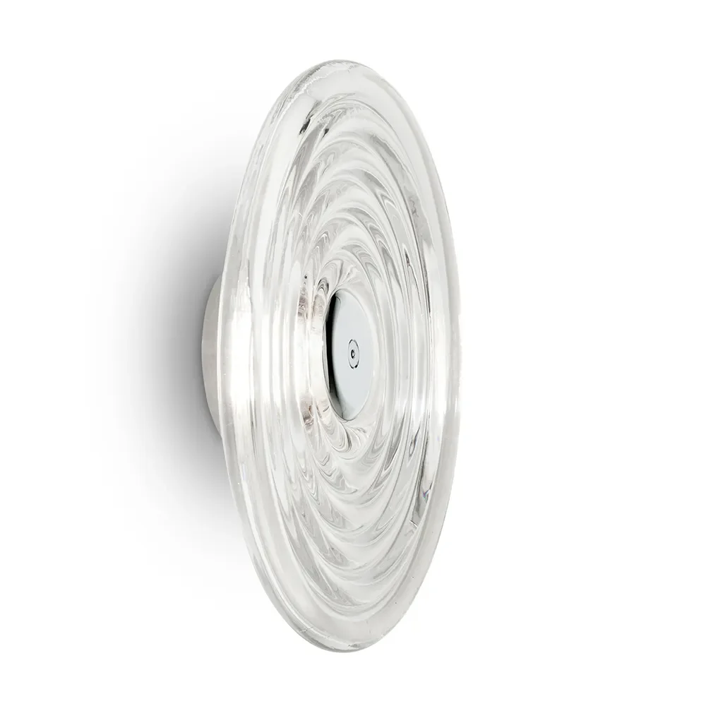 Press Vägglampa Large Clear LED