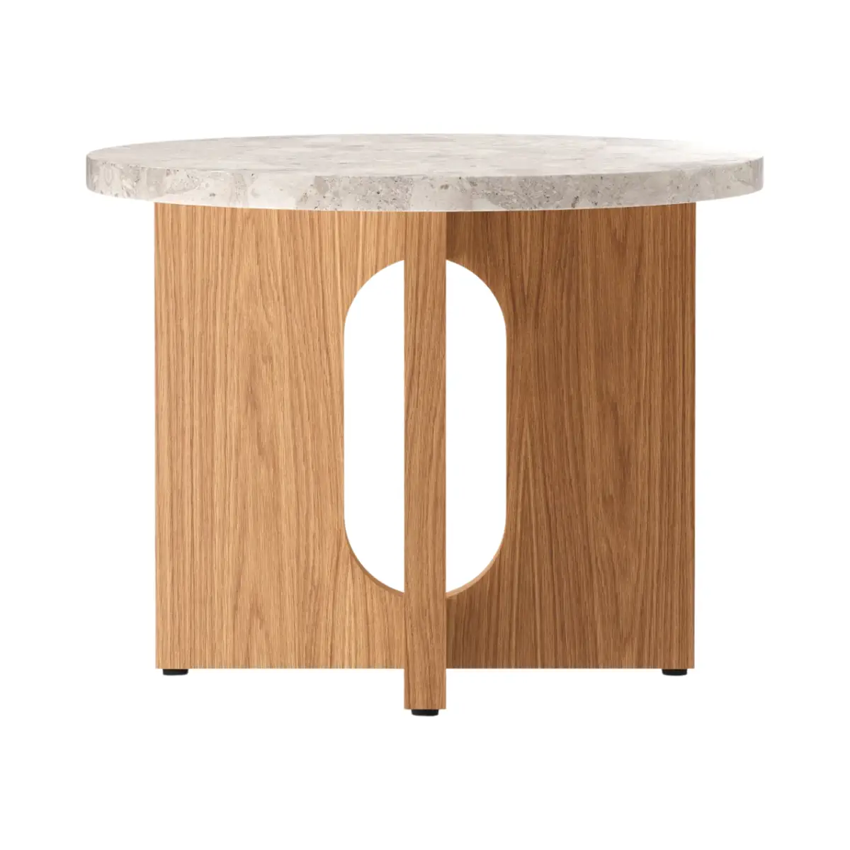 Androgyne Sidobord EK/ Sten, Kunis Breccia - Ø50 cm