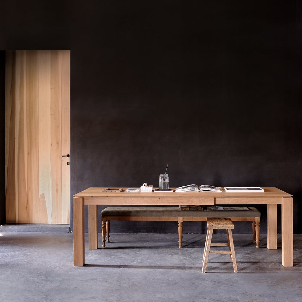 Slice Matbord 90x160-240 cm Ek