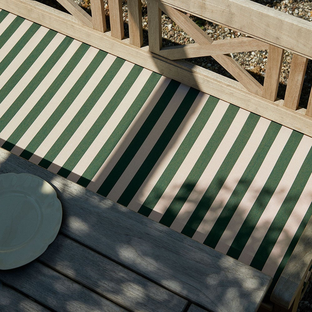 Drachmann 156 cm Cushion Light Apricot/Dark Green 