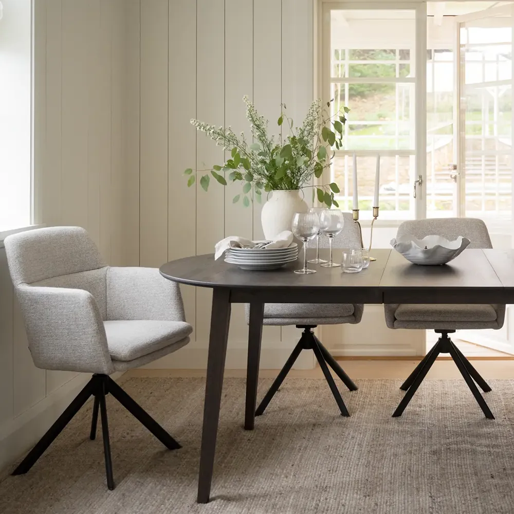 Gladstone karmstol ljusbeige