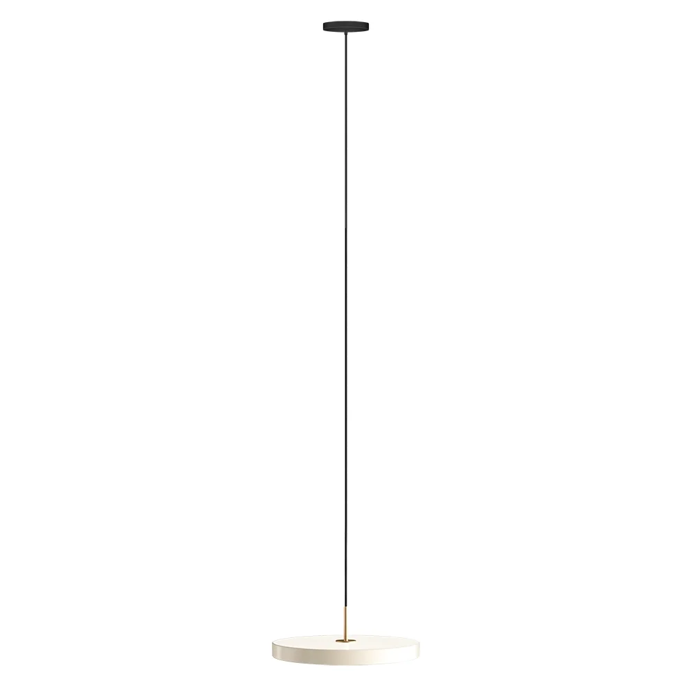 Asteria Plus Taklampa Ø43 cm Brass Pearl White