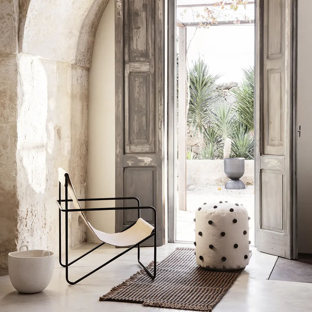 Desert Lounge Fåtölj Black/Cloud