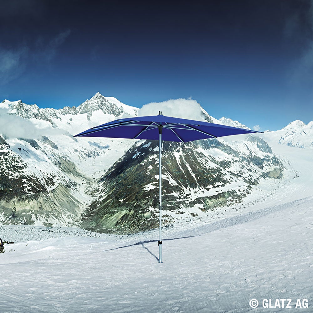 Alu-smart parasoll 200 cm Kat.4 461 Taupe 